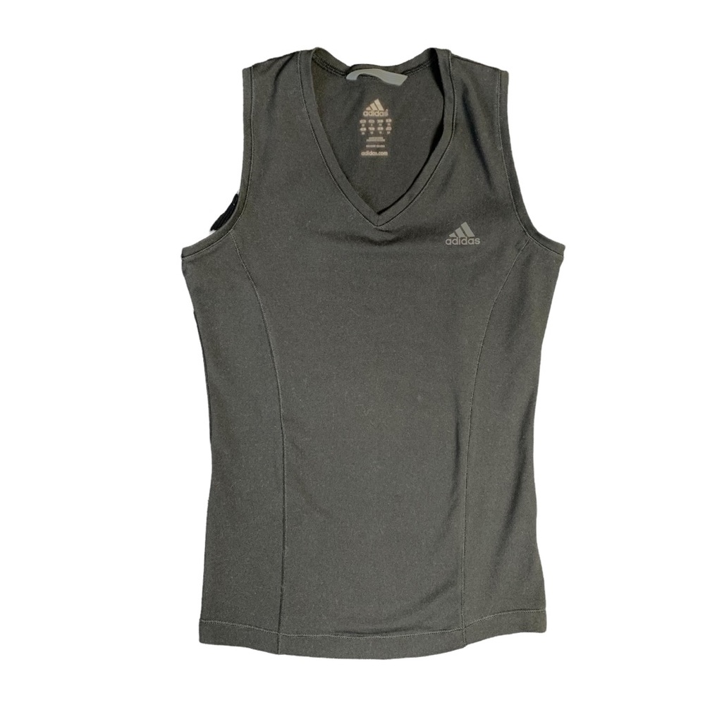 Adidas Activewear v neck Tank top Size S